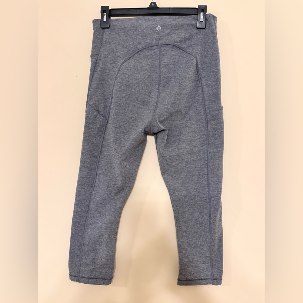 Athleta Grey Ultimate Stash Pocket Leggings